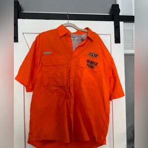 Men’s OSU Cowboys fishing shirt button down